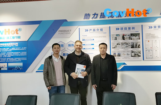科好特公司迎接俄羅斯客戶參觀考察，洽談合作